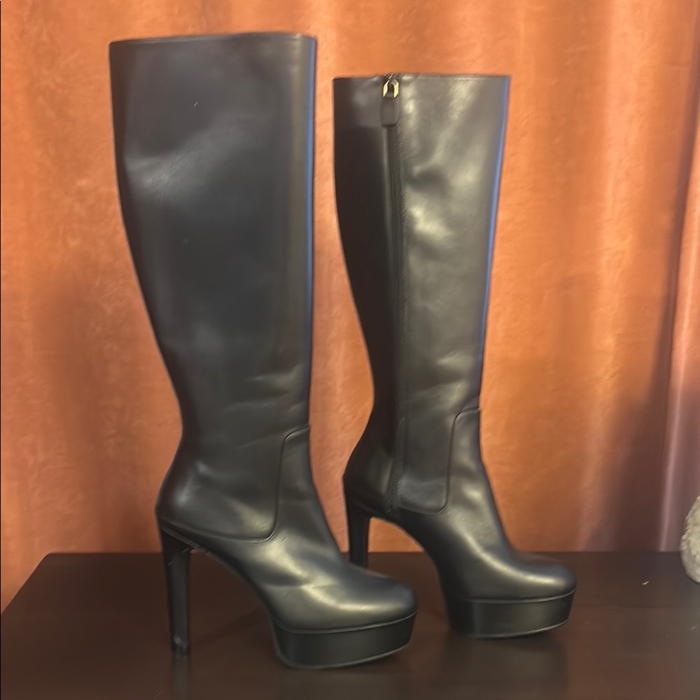 Stuart Weitzman platform boots